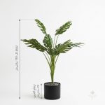 درختچه مصنوعی برگ انجیری یک تنه - Image 2