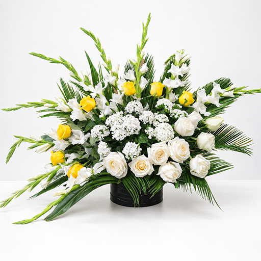 767af850-3fa4-49c7-84b8-f0b8ea5b6e58 باکس گل روشنای یاد - Image 1
