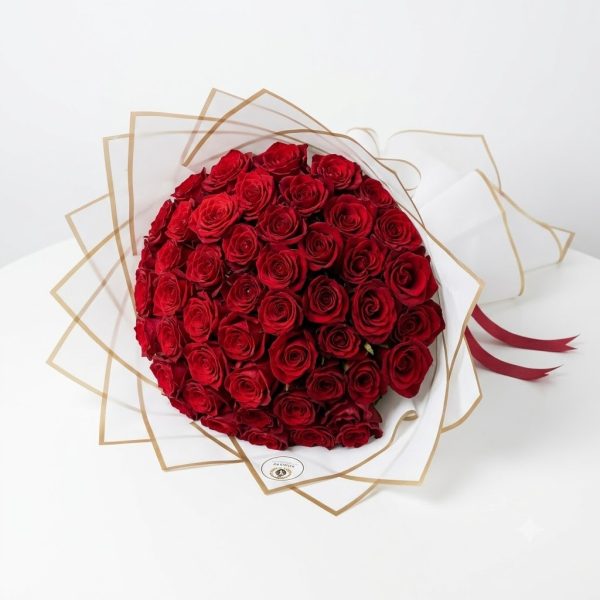 watermarked_img_6743467949325216023-600x600 دسته گل رز گرد - Image 1